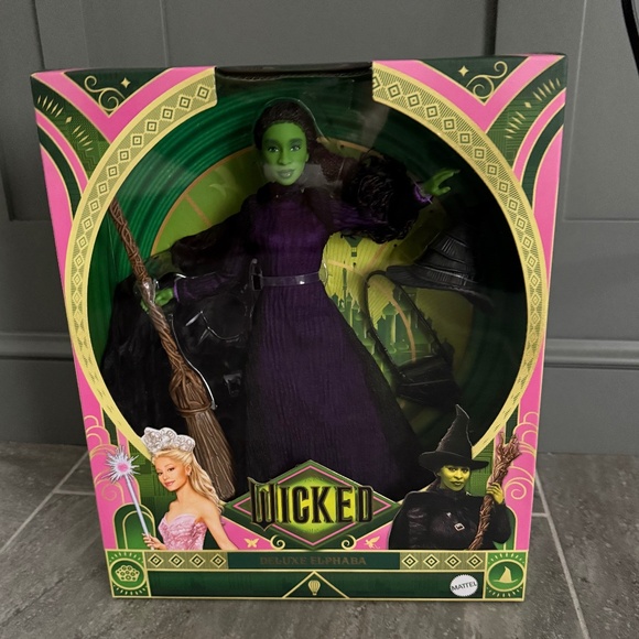 Wicked Movie Elphaba Doll Unopened Box with Misprint - Picture 2 of 3
